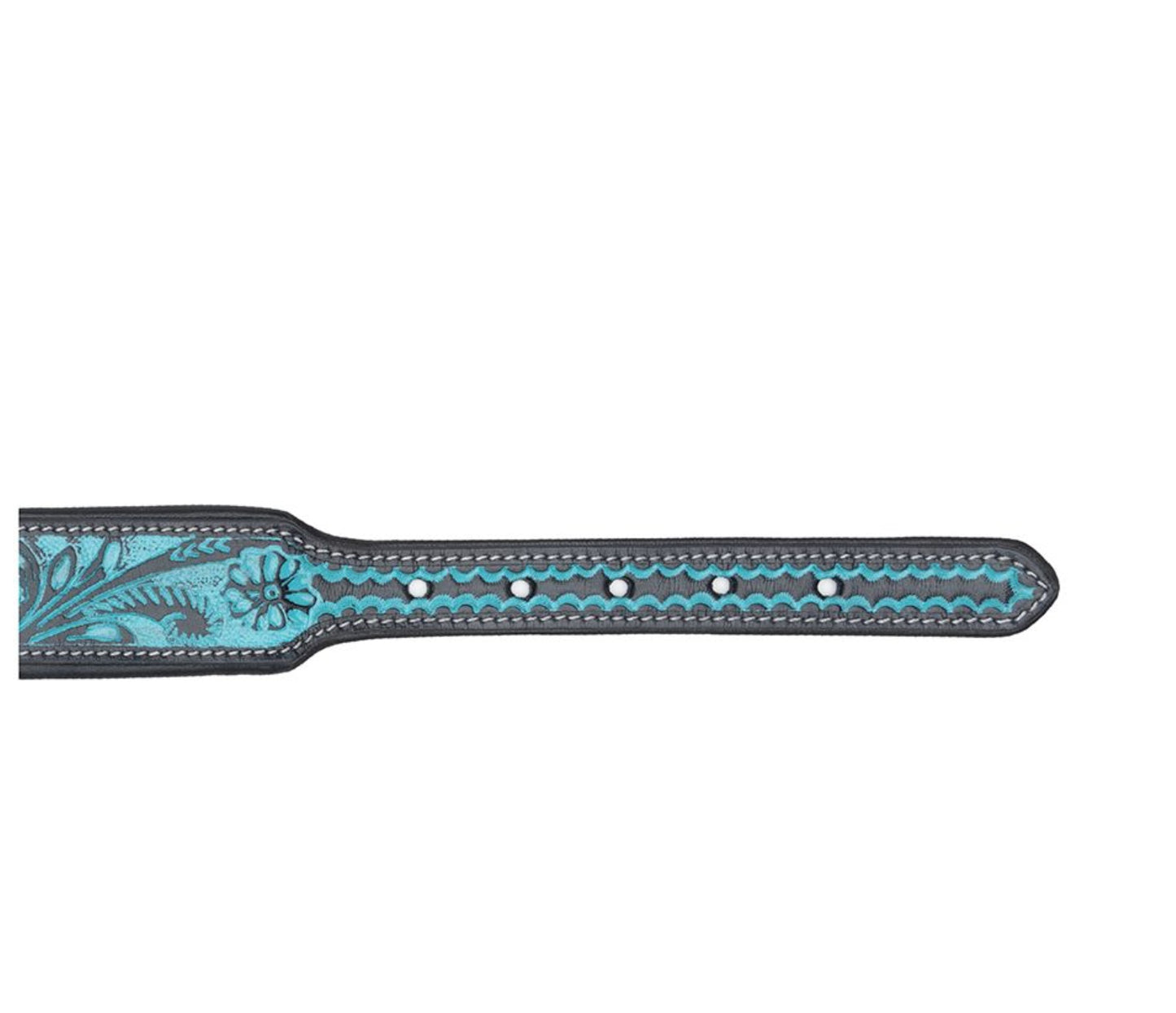 DURANGO DAISY HAND-TOOLED DOG COLLAR by MYRA BAG®
