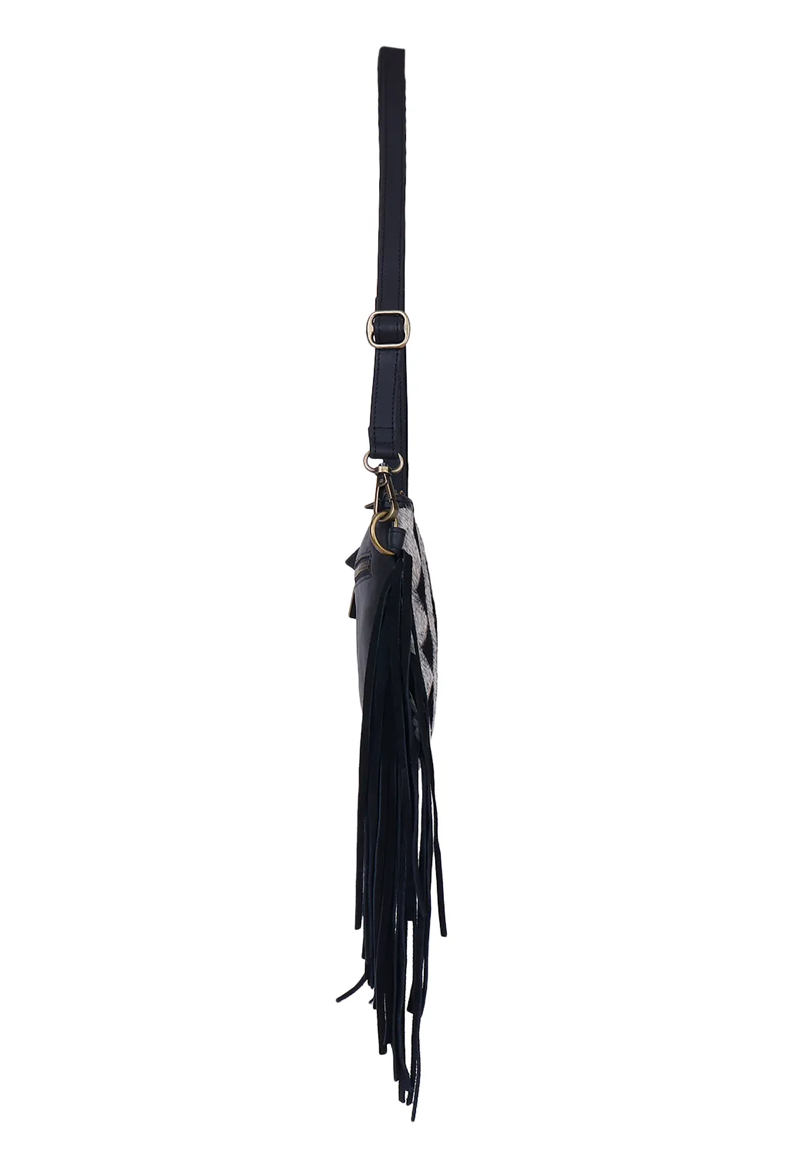 EBONY & ASH SMALL CROSSBODY HANDBAG by SIXTEASE®