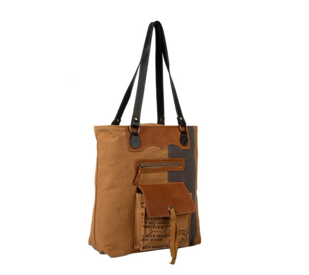 MONTRIELLE VINTAGE SERIES COMPARTMENT TOTE BAG by MYRA BAG®