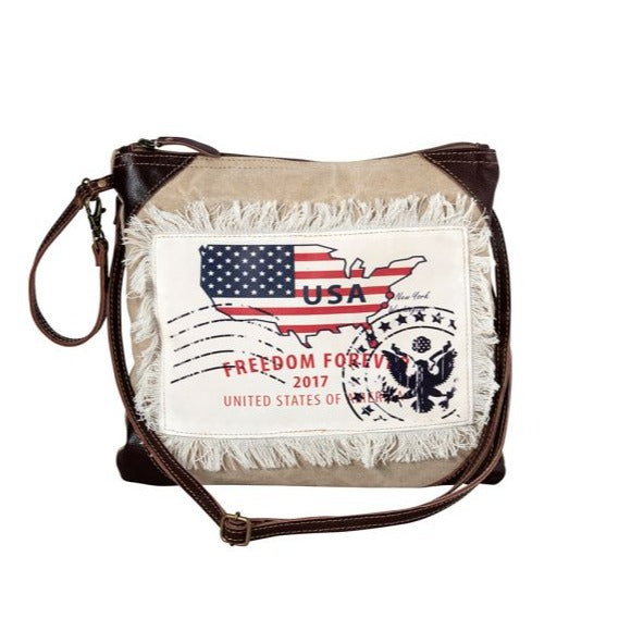 USA FREEDOM SHOULDER HANDBAG by MYRA BAG®