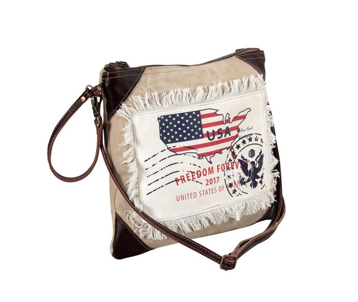 USA FREEDOM SHOULDER HANDBAG by MYRA BAG®