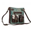 ZAPATA LEATHER COWHIDE HANDBAG by MYRA BAG®