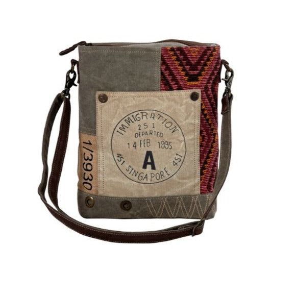 SINGAPORE PORT OF CALL CROSSBODY BAG by MYRA BAG®