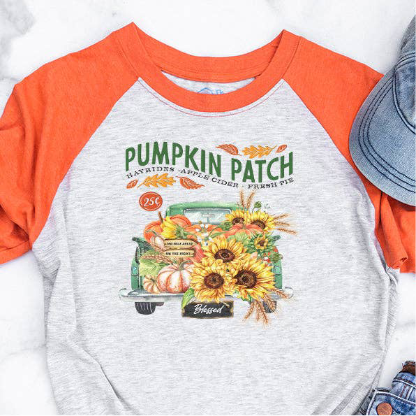 Pumpkin Patch Raglan