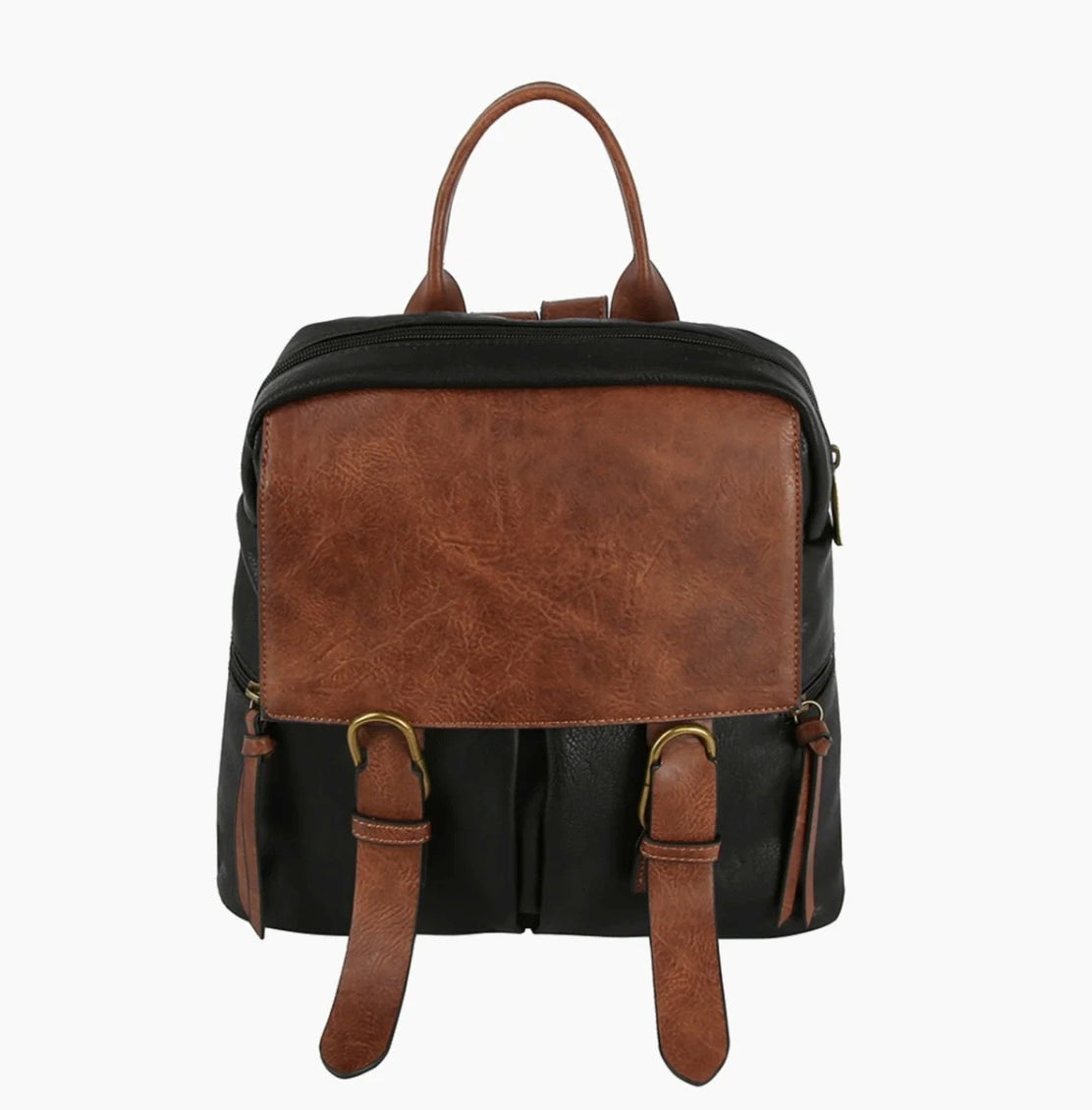 LEATHER SATCHEL BACKPACK