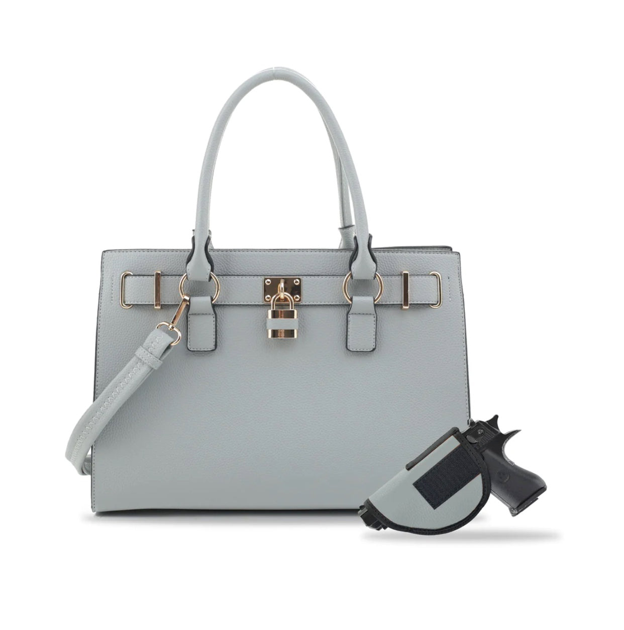 JESSIE JAMES® DINA CONCEALED CARRY LOCK AND KEY SATCHEL