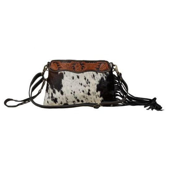 CISCO LEATHER & COWHIDE HANDBAG by MYRA BAG®
