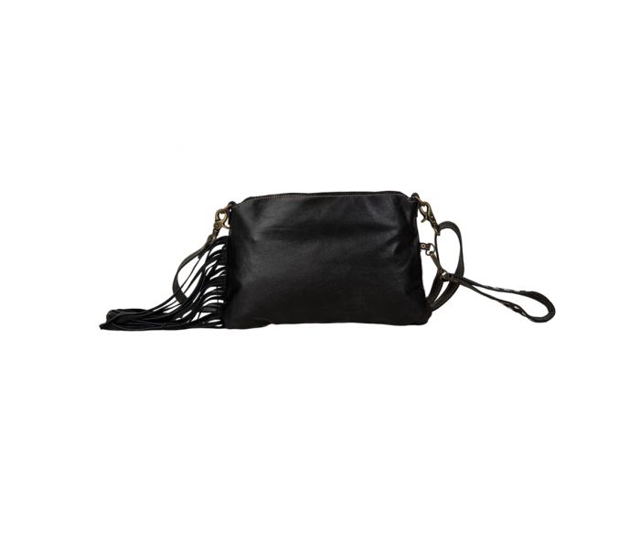 CISCO LEATHER & COWHIDE HANDBAG by MYRA BAG®