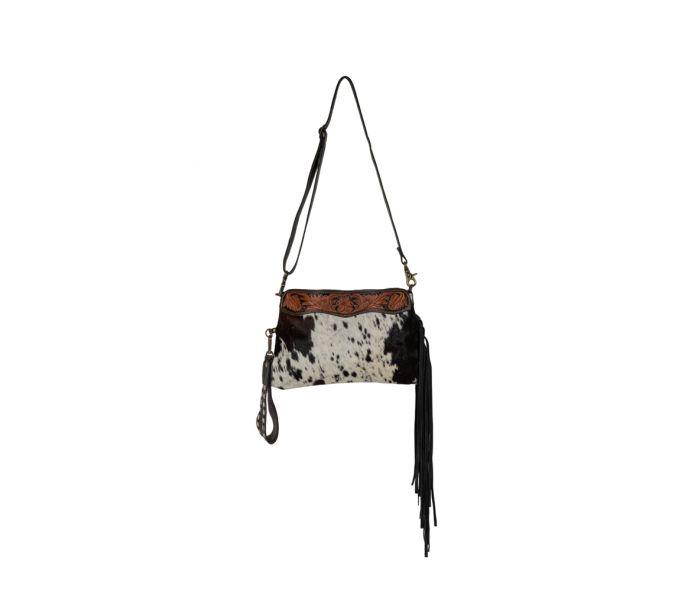 CISCO LEATHER & COWHIDE HANDBAG by MYRA BAG®