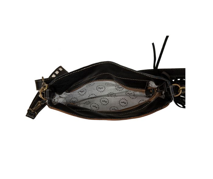 CISCO LEATHER & COWHIDE HANDBAG by MYRA BAG®