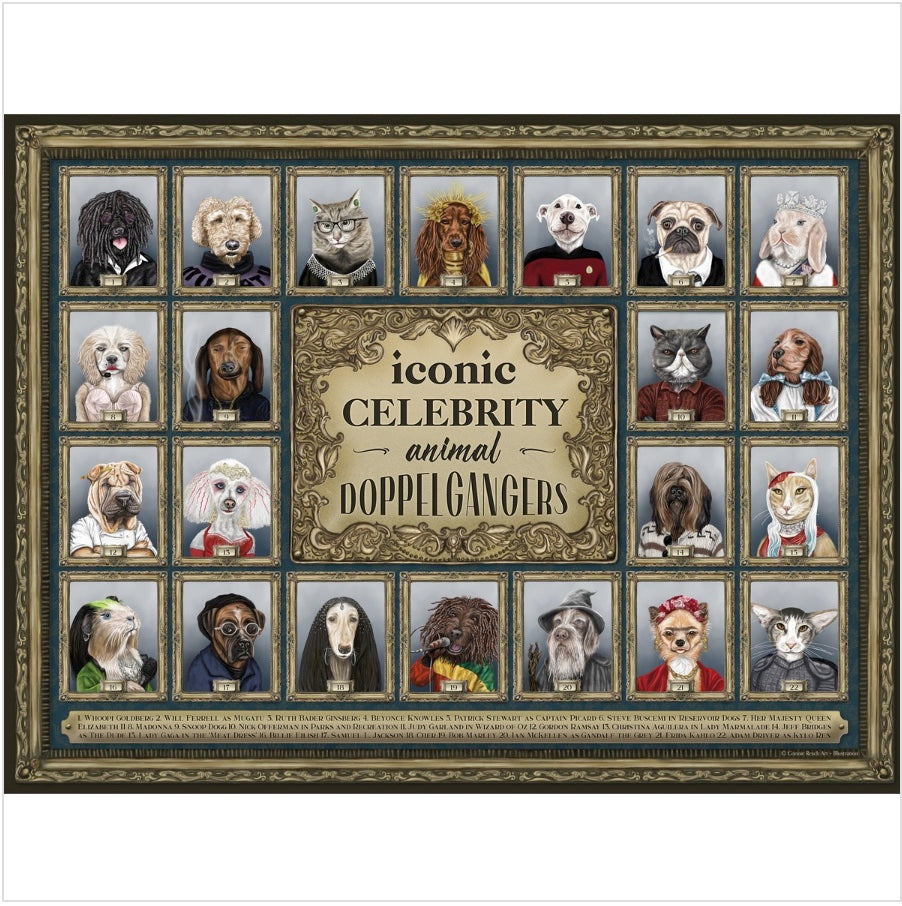 CELEBRITY DOPPELGANGERS JIGSAW PUZZLE