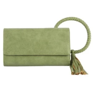 SOFT VEGAN LEATHER WALLET/CLUTCH WITH BANGLE