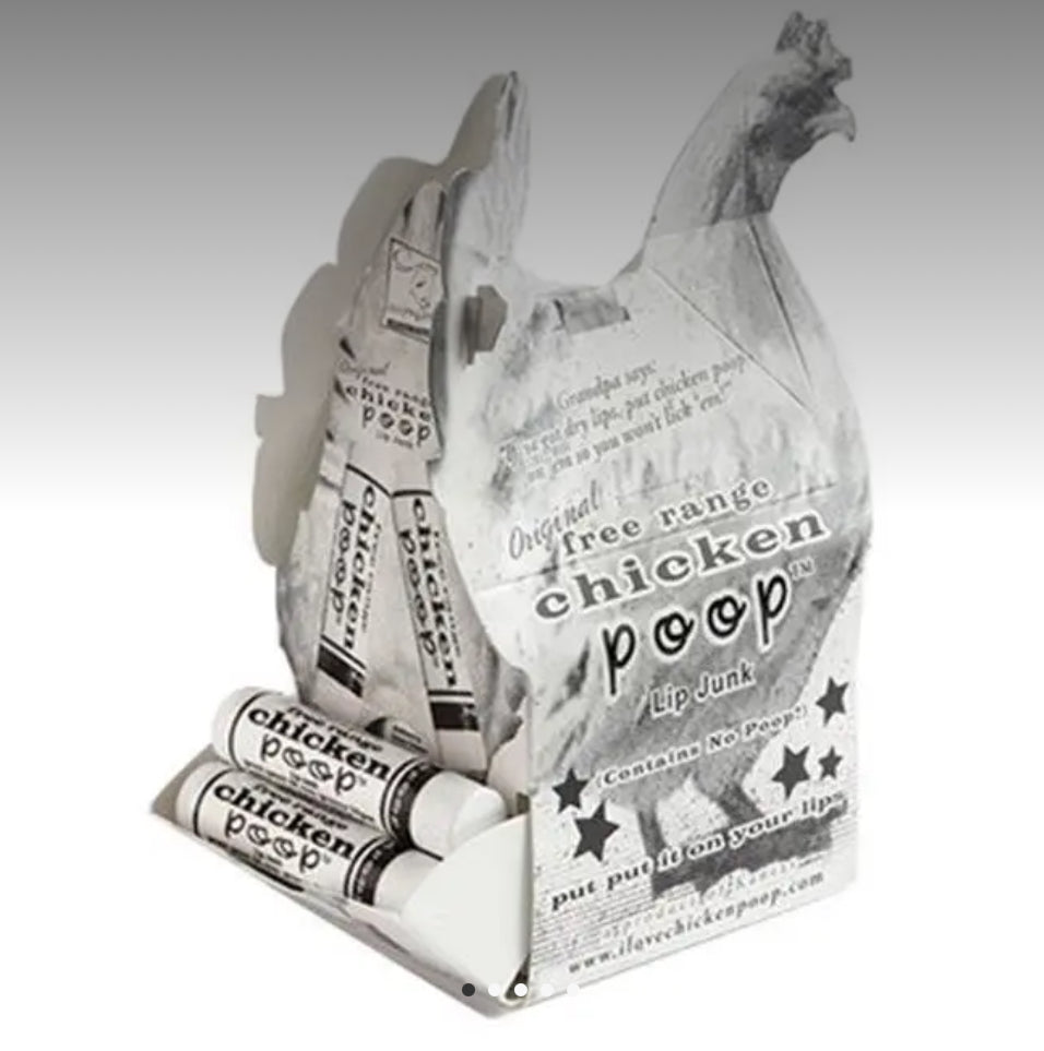ORIGINAL FREE RANGE CHICKEN POOP LIP BALM