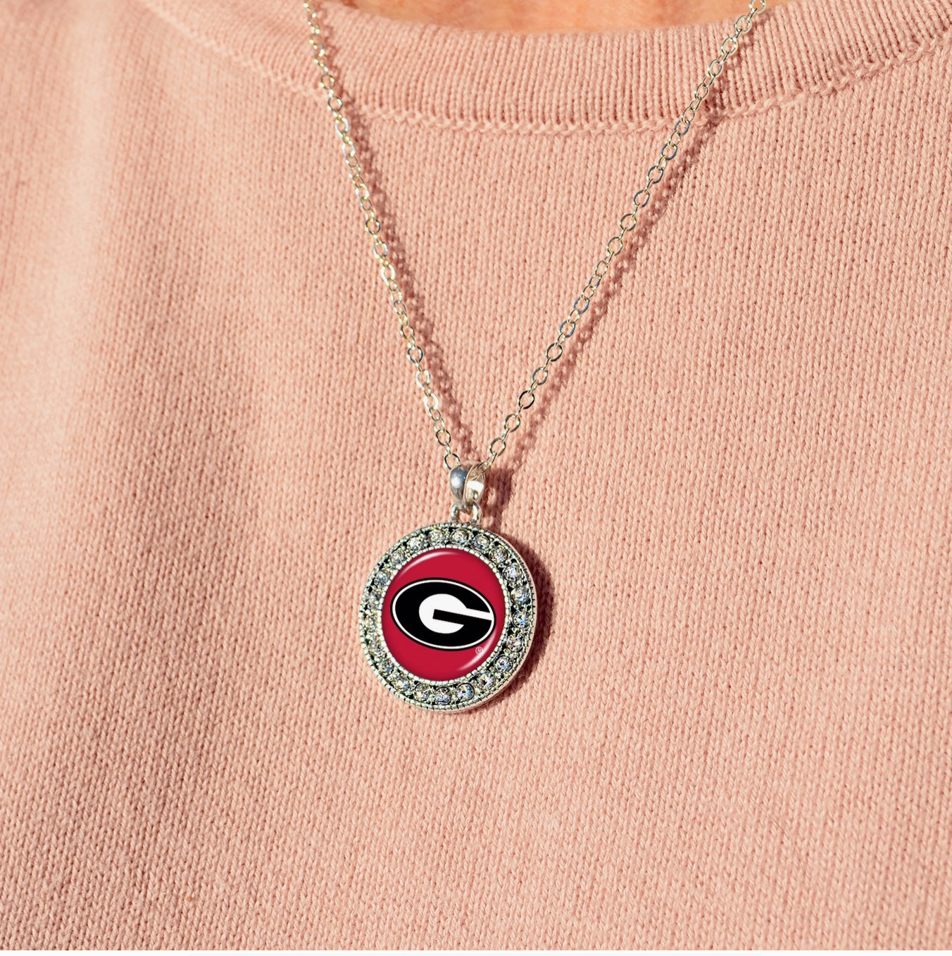 GA BULLDOGS KENZIE NECKLACE