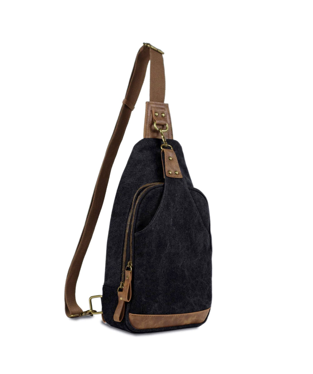 GLACIER CANVAS SLING SHOULDER CONCEALED BACKPACK by JESSIE JAMES