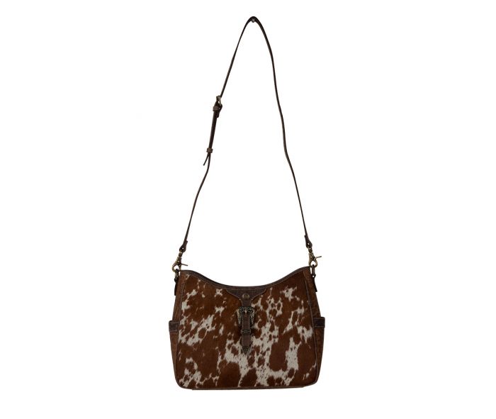 HEARTWOOD LEATHER & COWHIDE HANDBAG by MYRA BAG®