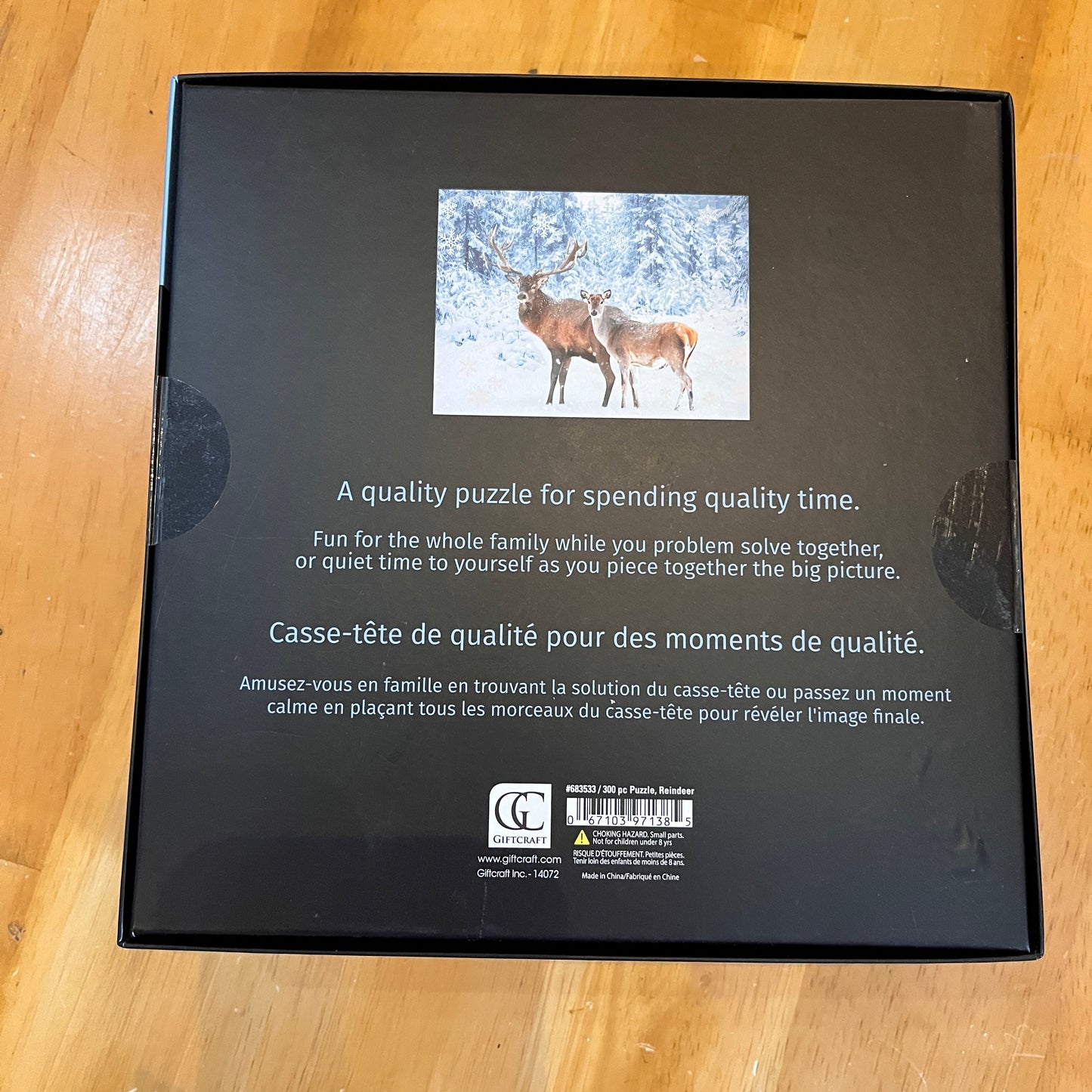 REINDEER 300 PIECE JIGSAW PUZZLE