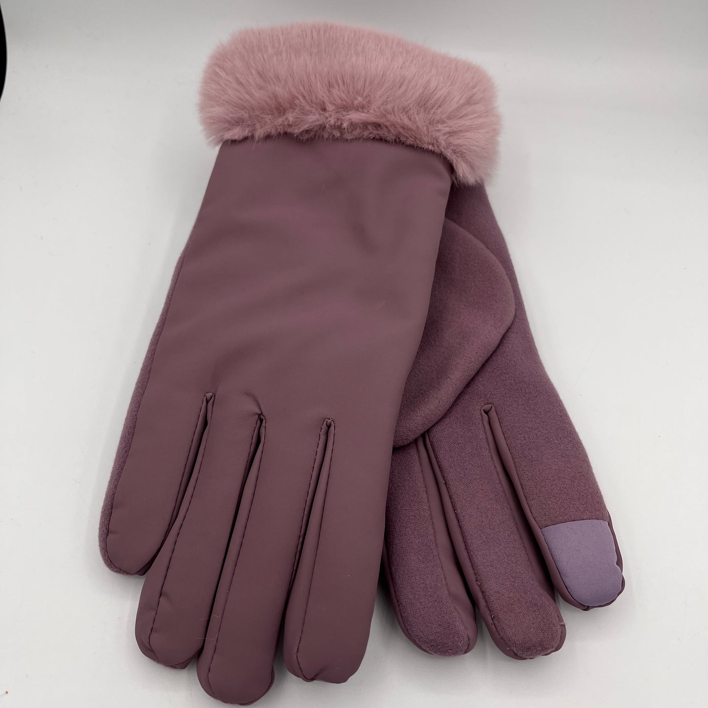 WOMEN'S PREMIUM SUPER SOFT FLEECE LINED GLOVES WITH TOUCHSCREEN TEXTING GLOVES