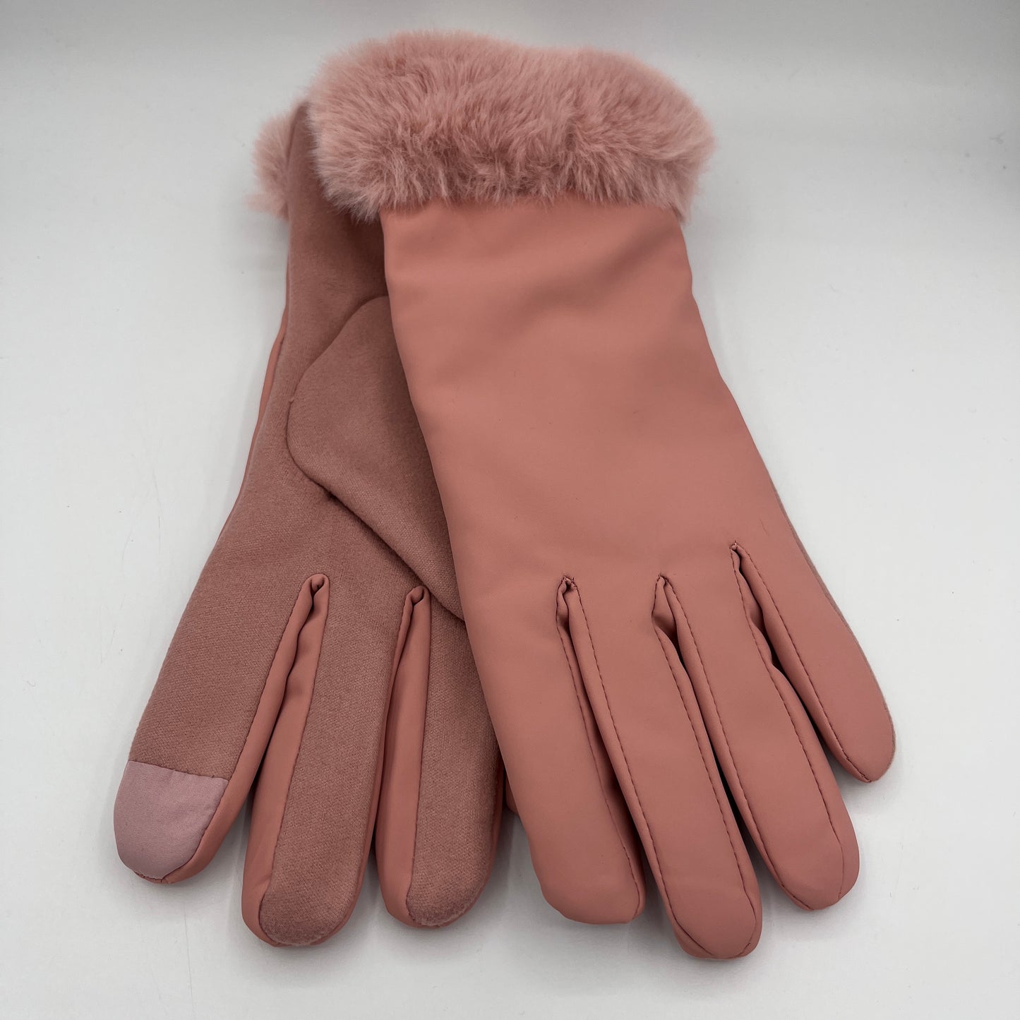 WOMEN'S PREMIUM SUPER SOFT FLEECE LINED GLOVES WITH TOUCHSCREEN TEXTING GLOVES