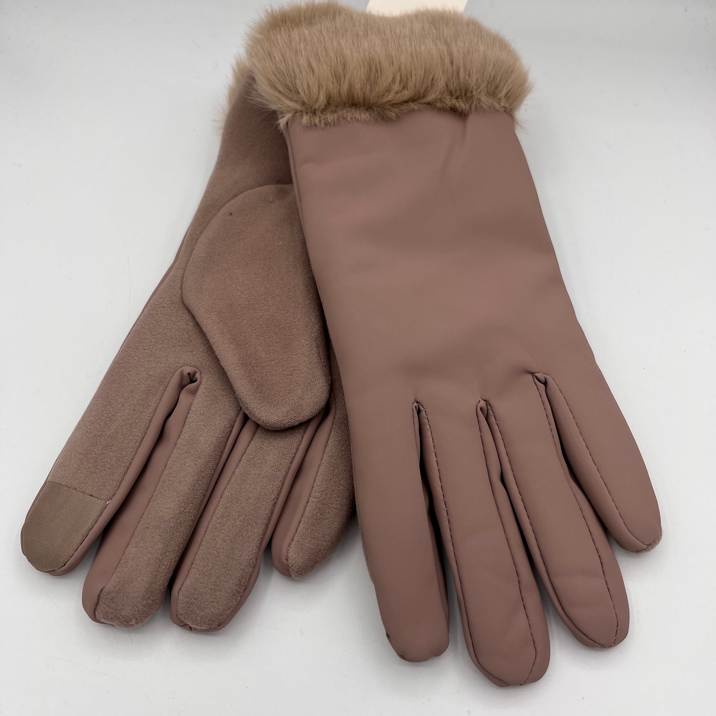 WOMEN'S PREMIUM SUPER SOFT FLEECE LINED GLOVES WITH TOUCHSCREEN TEXTING GLOVES