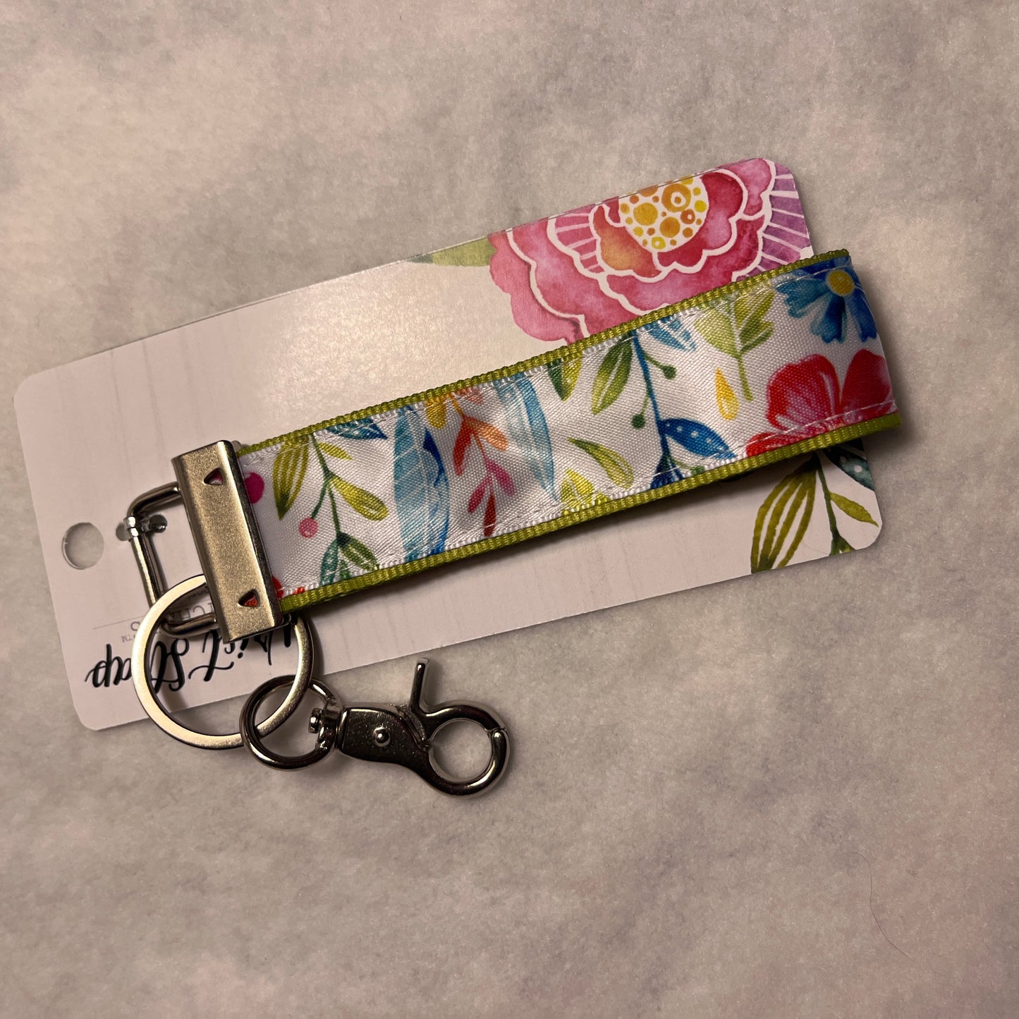 NYLON KEYCHAIN STRAPS