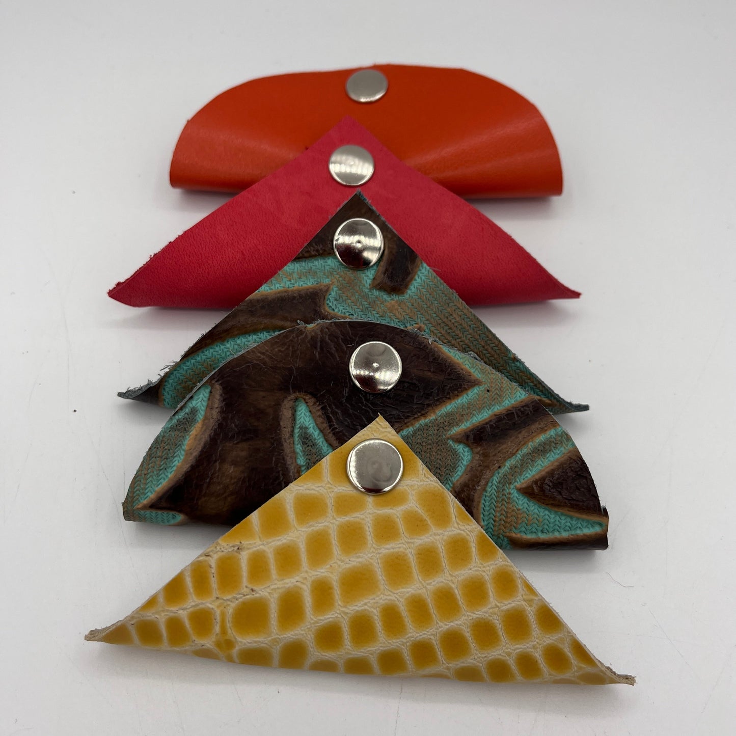 HANDCRAFTED LEATHER CABLE HOLDER