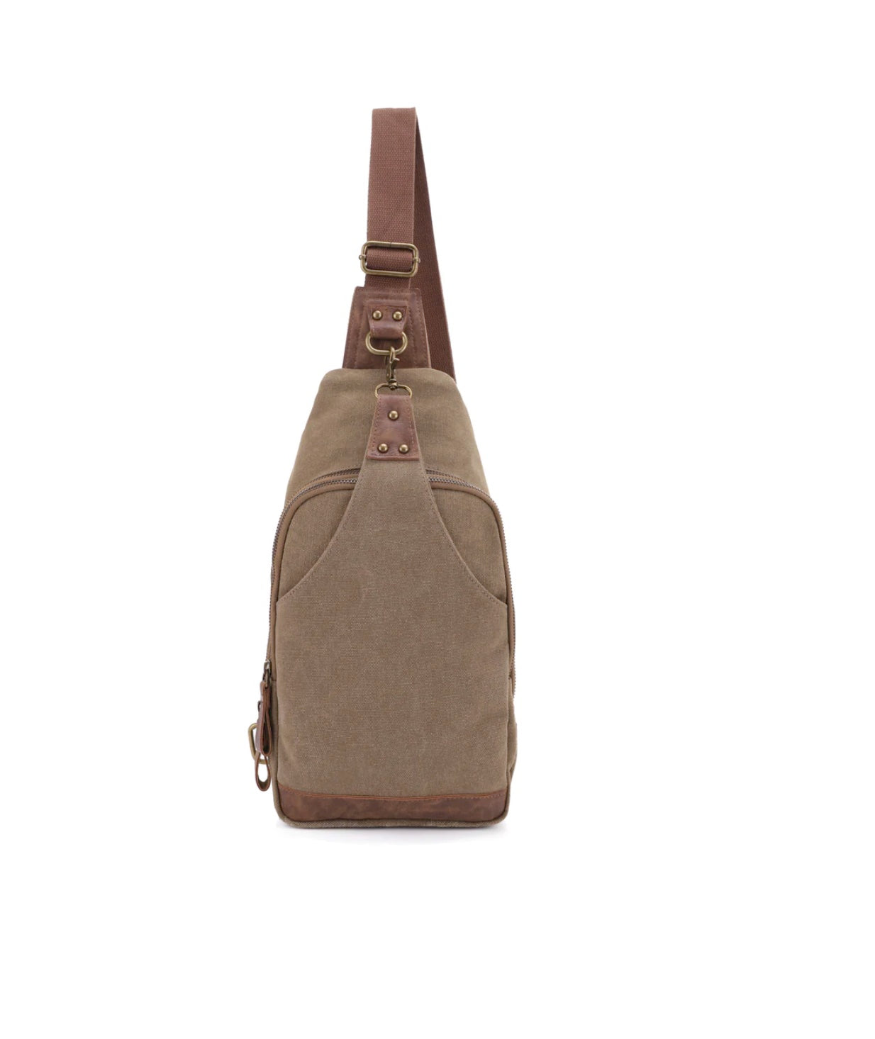 GLACIER CANVAS SLING SHOULDER CONCEALED BACKPACK by JESSIE JAMES