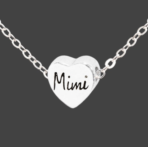 MIMI NECKLACE - WATER RESISTANT STERLING PLATED 16”-18”