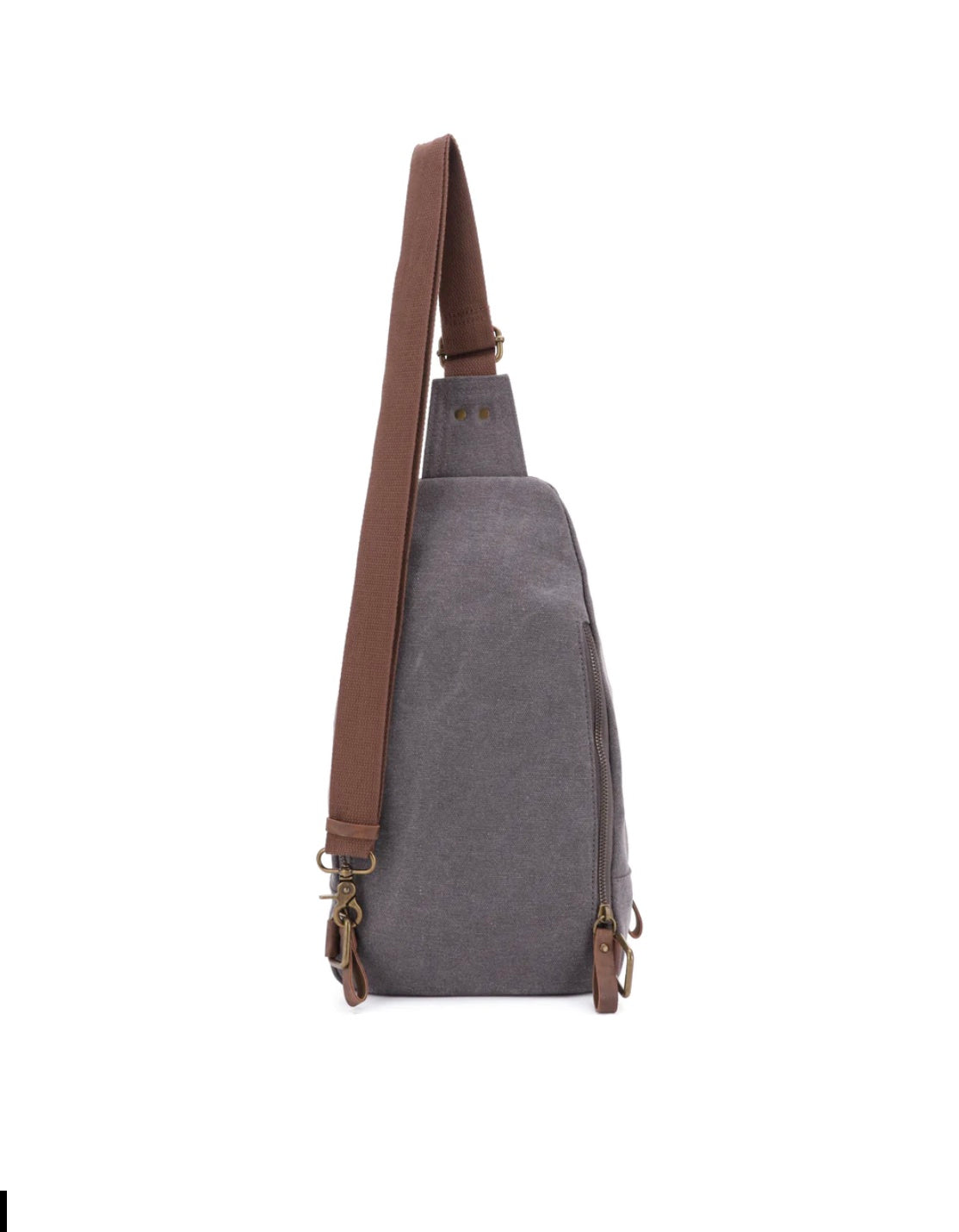GLACIER CANVAS SLING SHOULDER CONCEALED BACKPACK by JESSIE JAMES