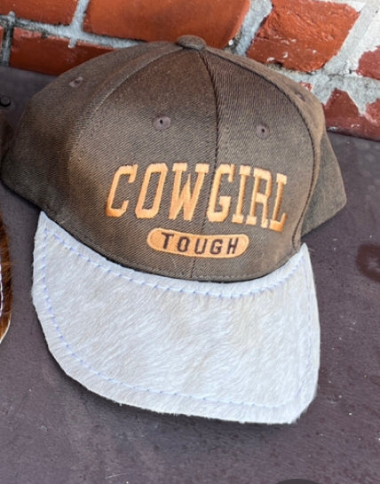COWGIRL TOUGH COWHIDE BALL CAP COLLECTION