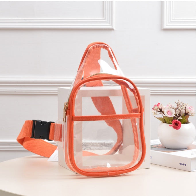 CLEAR MINI SLING HANDBAG - GAME DAY