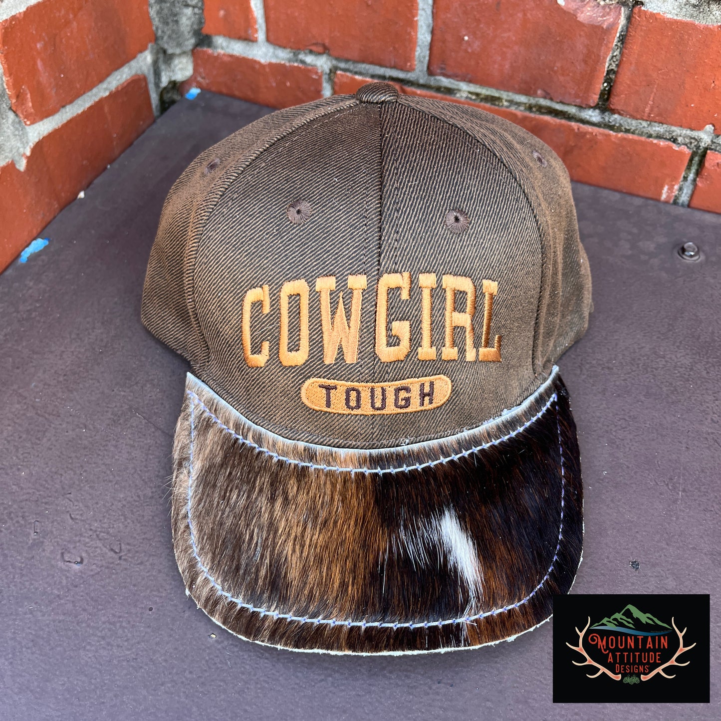 COWGIRL TOUGH COWHIDE BALL CAP COLLECTION