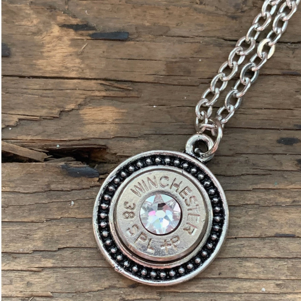 HANDMADE 38 SPECIAL BULLET NECKLACE