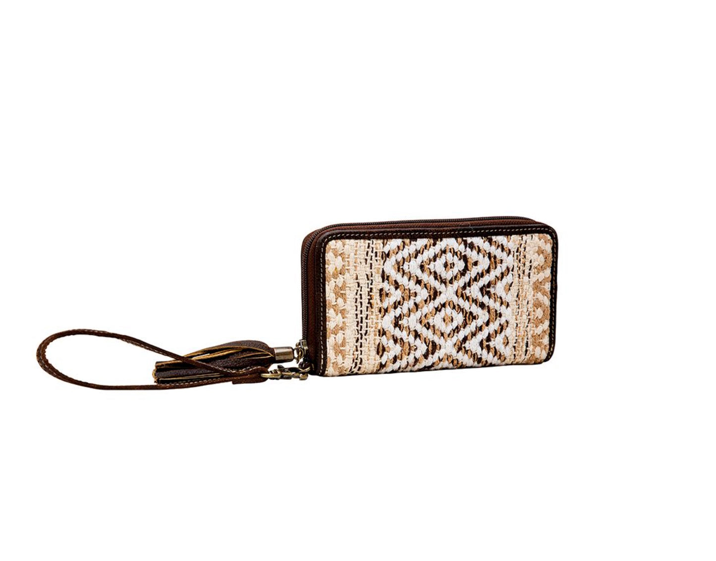 ERA WOVEN FABRIC WALLET by MYRA BAG