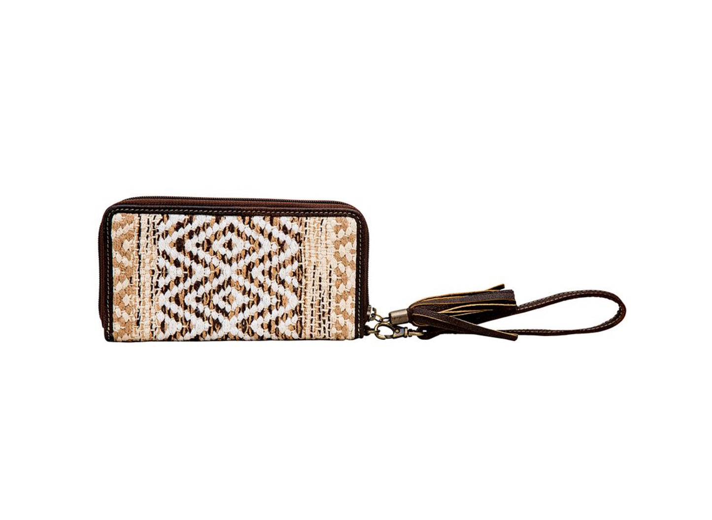 ERA WOVEN FABRIC WALLET by MYRA BAG