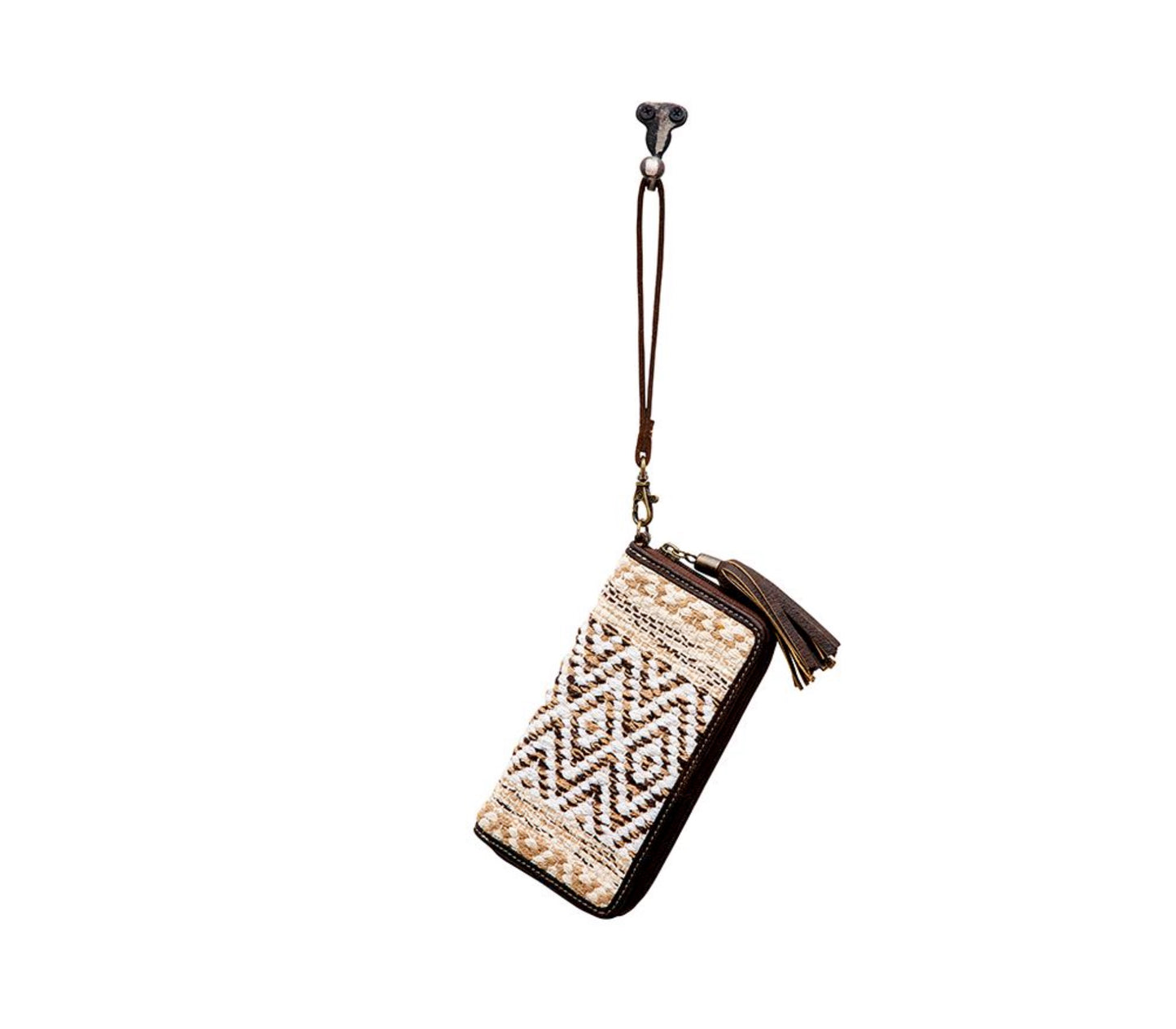 ERA WOVEN FABRIC WALLET by MYRA BAG
