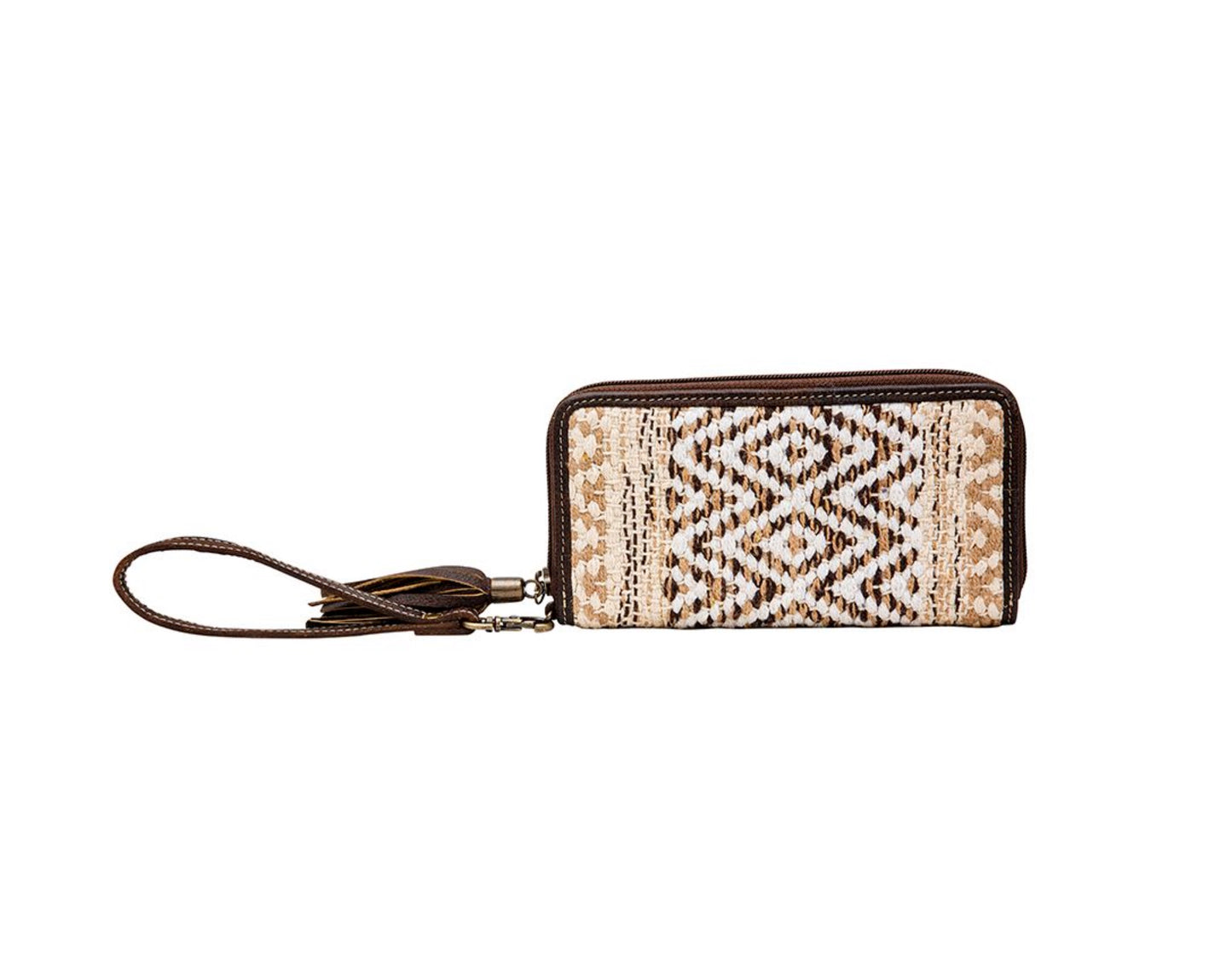 ERA WOVEN FABRIC WALLET by MYRA BAG