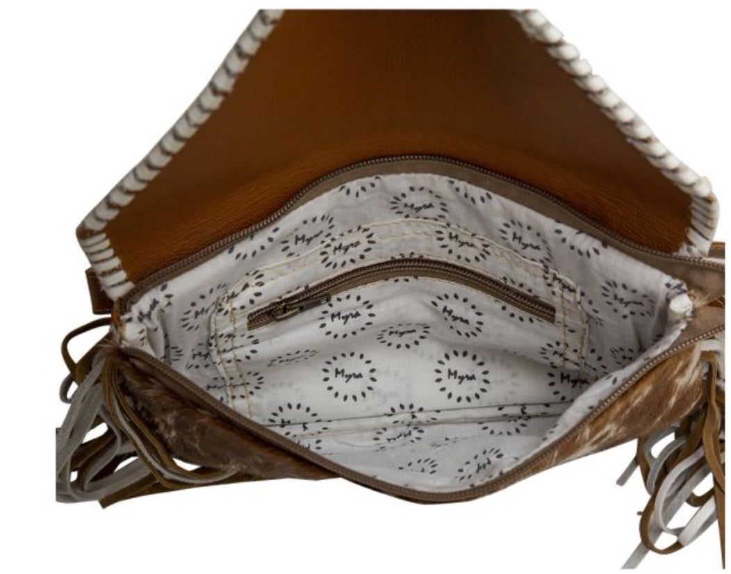 MOLTRES LEATHER & COWHIDE BAG by MYRA BAG®