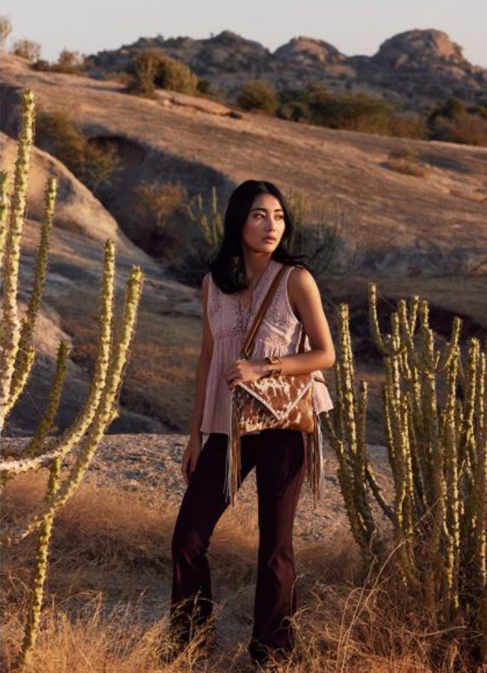 MOLTRES LEATHER & COWHIDE BAG by MYRA BAG®