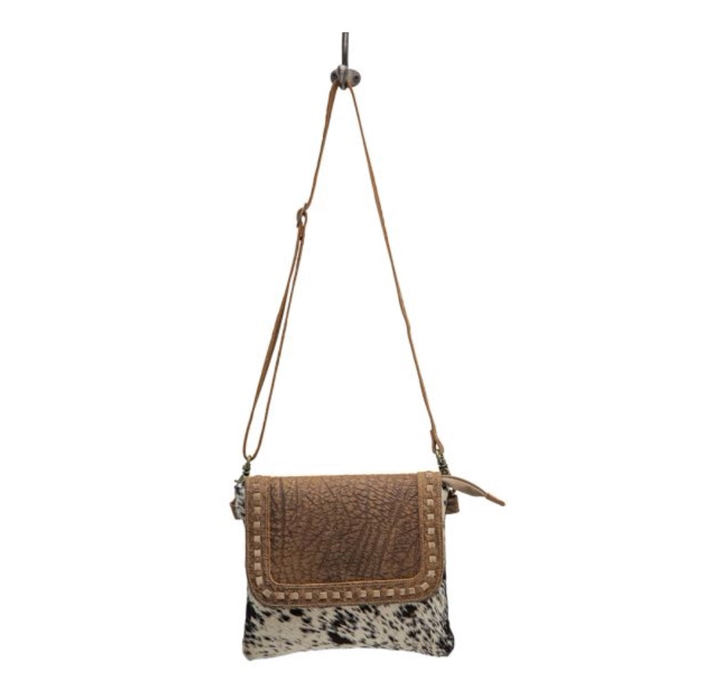 MOLTRES LEATHER & COWHIDE BAG by MYRA BAG®