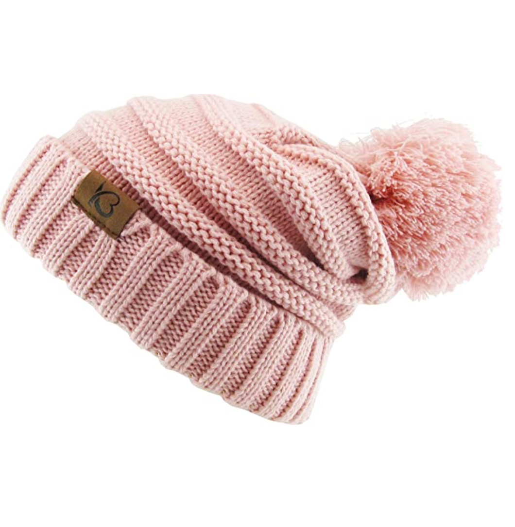 BEANIE - CHUNKY POM POM