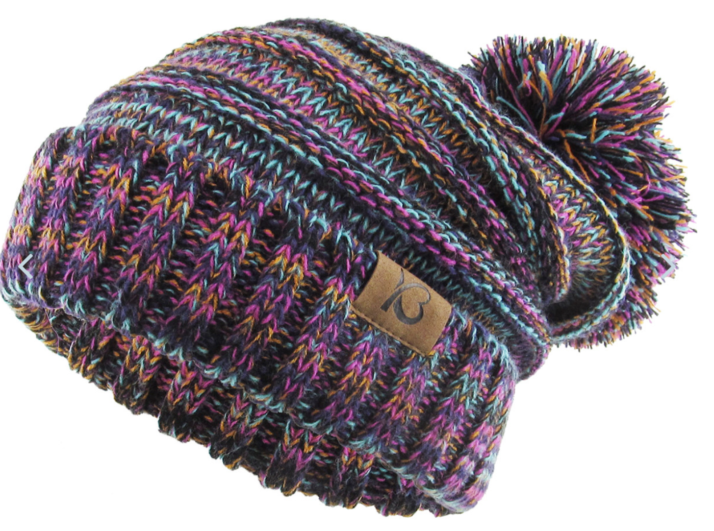 BEANIE - CHUNKY POM POM