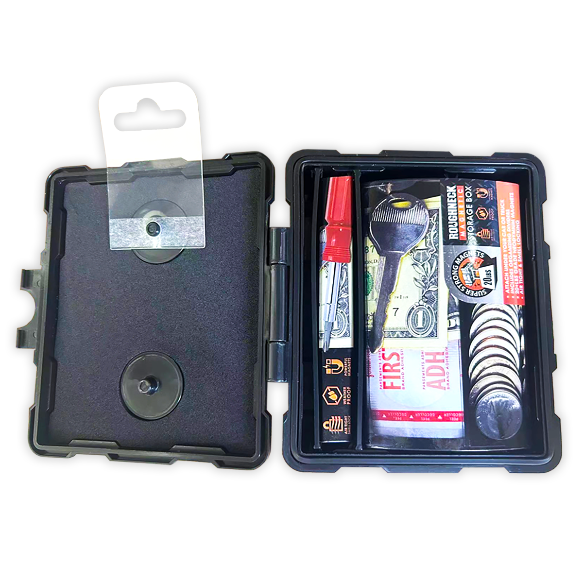 ROUGHNECK MAGNETIC STORAGE BOX