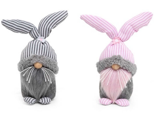 BUNNY WHISKER HIM OR HER GNOME 3IN X 8.5IN