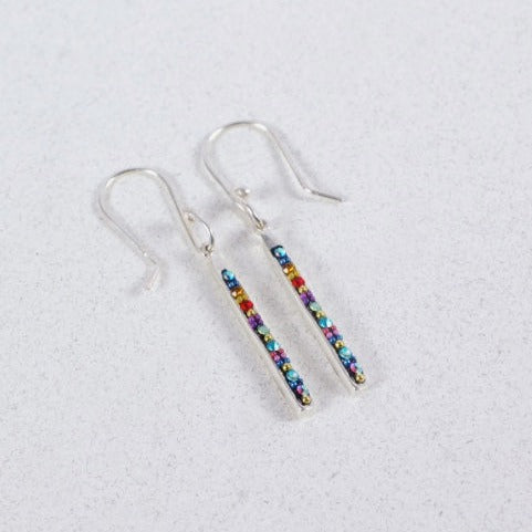 PETITE COLOR STICK EARRINGS by MOSAICO JEWELS®