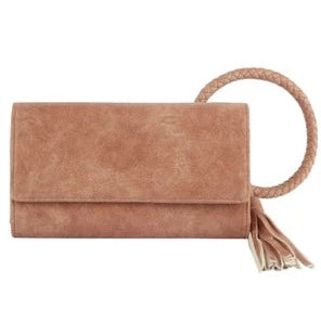 SOFT VEGAN LEATHER WALLET/CLUTCH WITH BANGLE