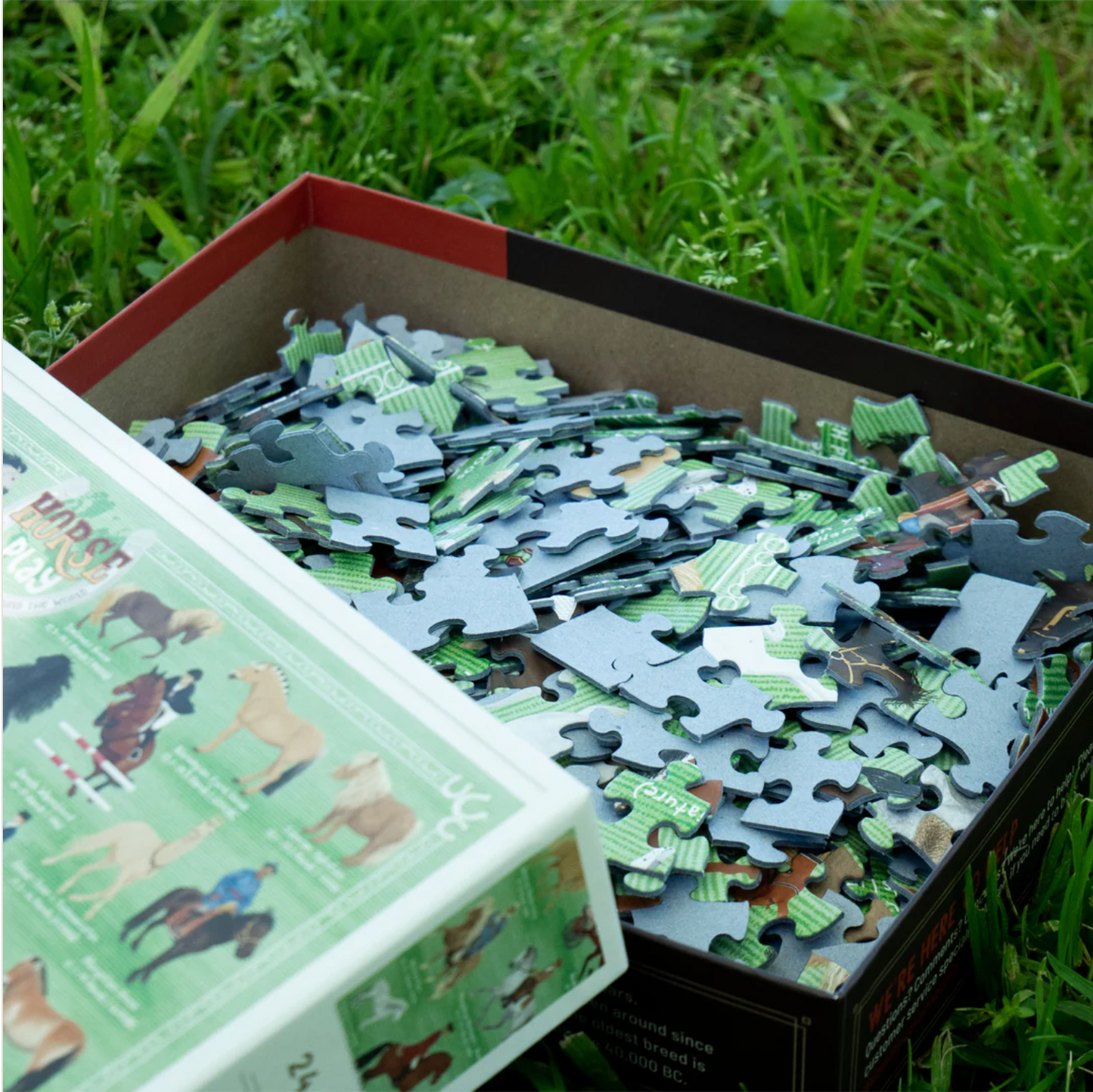HORSE PLAY - 500 PIECE PUZZLE by TRUE SOUTH PUZZLE CO.®