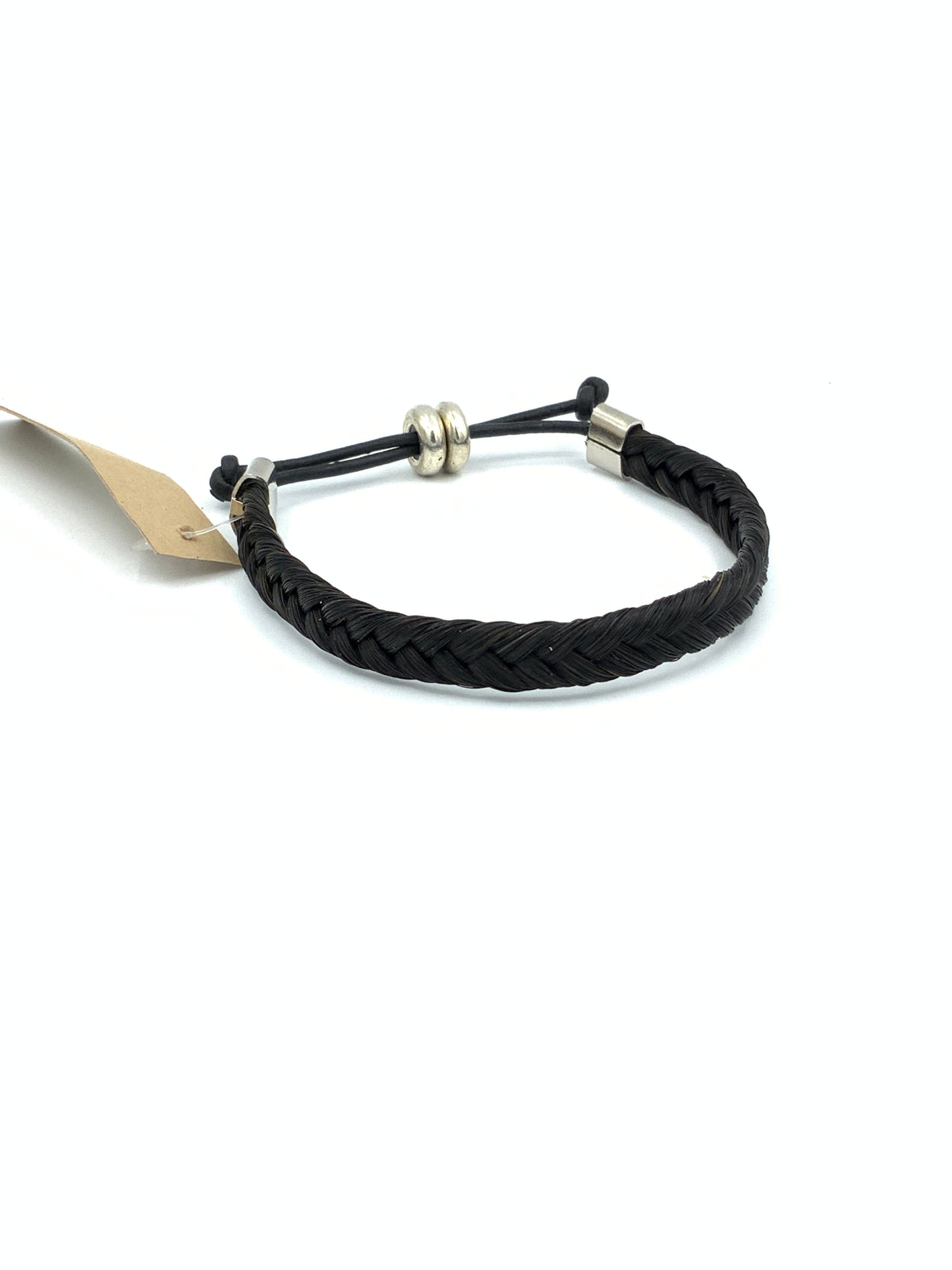 HANDCRAFTED GENUINE BRAIDED HORSEHAIR ADJUSTABLE BRACELET