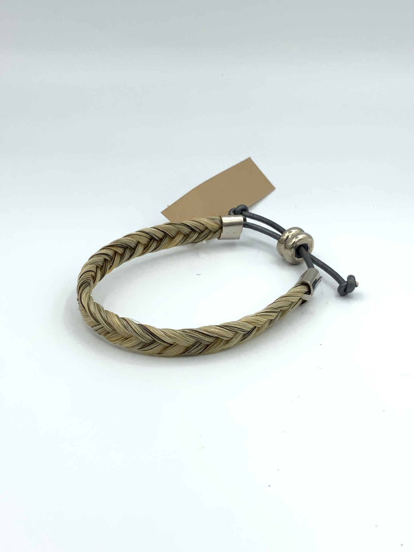 HANDCRAFTED GENUINE BRAIDED HORSEHAIR ADJUSTABLE BRACELET