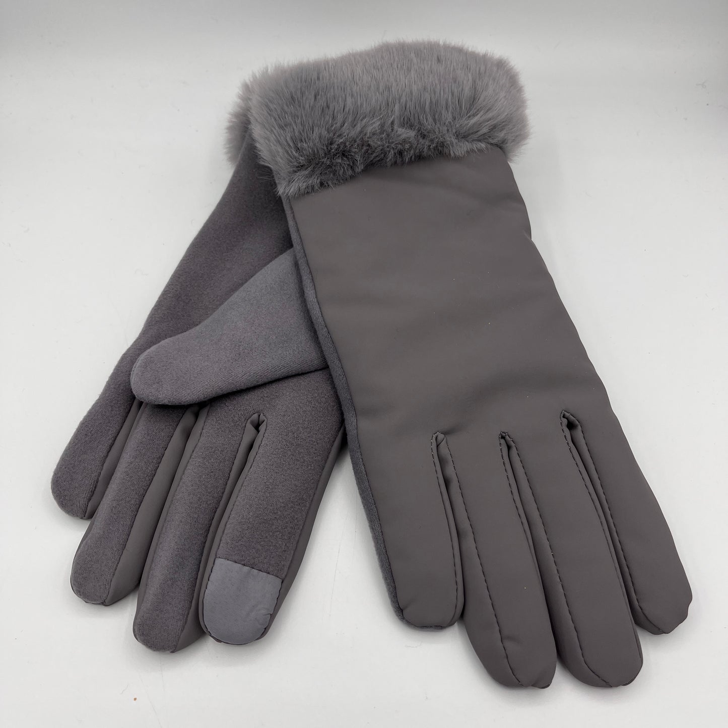 WOMEN'S PREMIUM SUPER SOFT FLEECE LINED GLOVES WITH TOUCHSCREEN TEXTING GLOVES